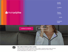 Tablet Screenshot of halopujcka.cz